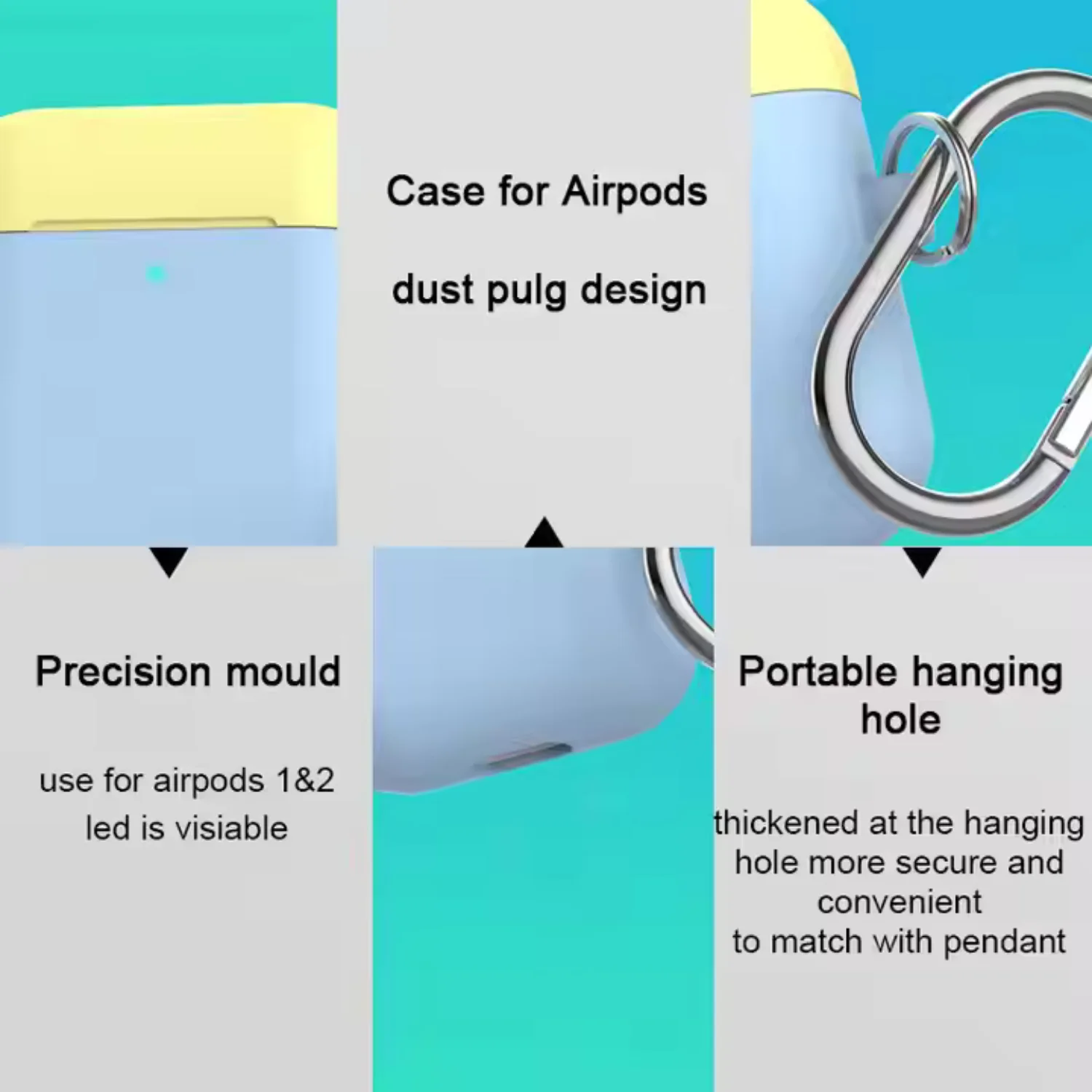 Soft Silicone Protective Case for AirPods - Image 4