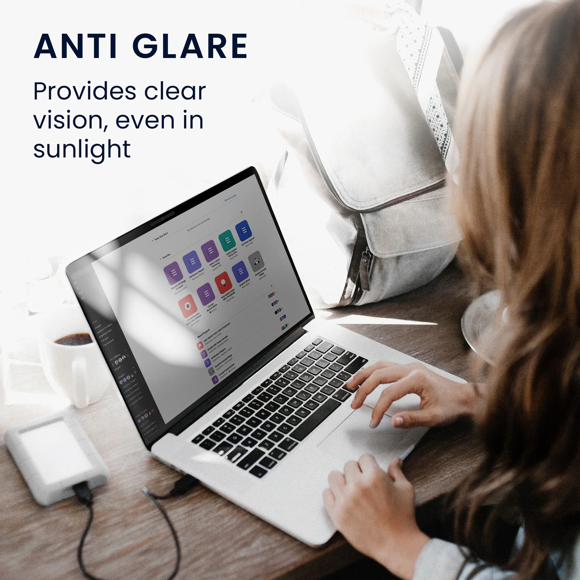 AntiGlare Eye + Face Skin Protection Screen for HP Laptop Blue Light Blocking ABCS Screen. - Image 11