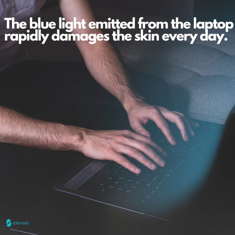 AntiGlare Eye + Face Skin Protection Screen for HP Laptop Blue Light Blocking ABCS Screen. - Image 12