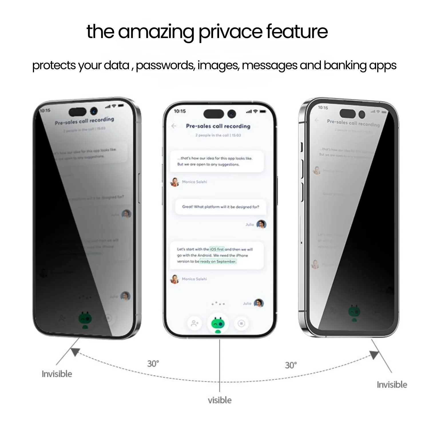 Antiglare Tempered Glass for OnePlus Nord Blue Light Blocking screen. - Image 14
