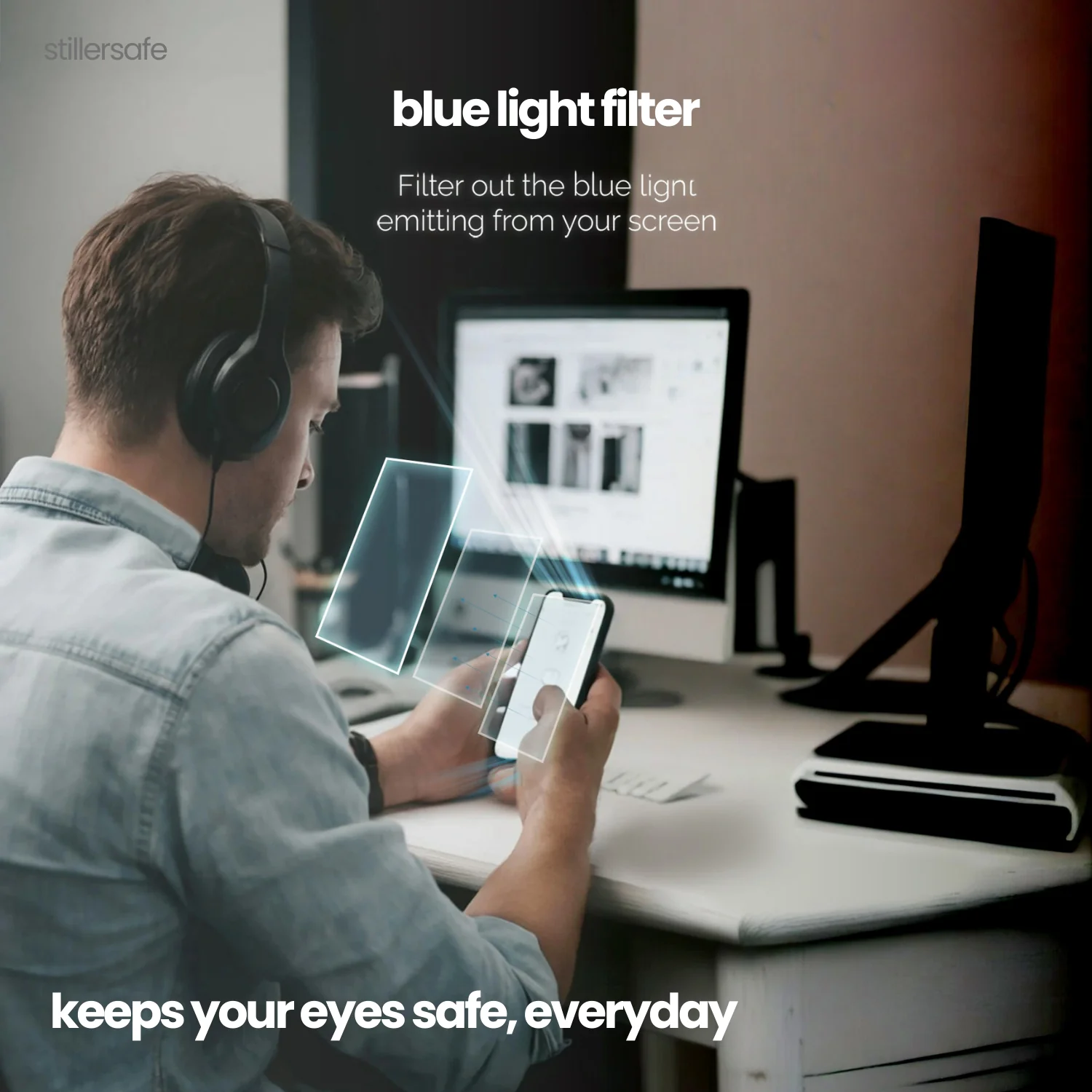 Antiglare Tempered Glass for OnePlus Nord Blue Light Blocking screen. - Image 9