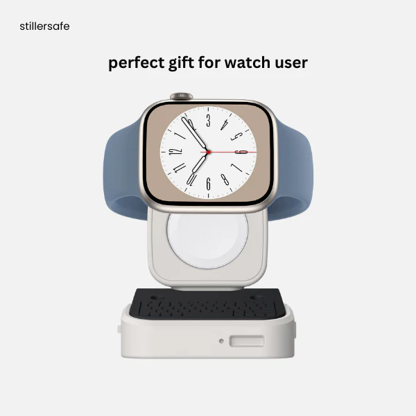 Apple Retro Watch Typewriter Stand + Cable Management - Image 4