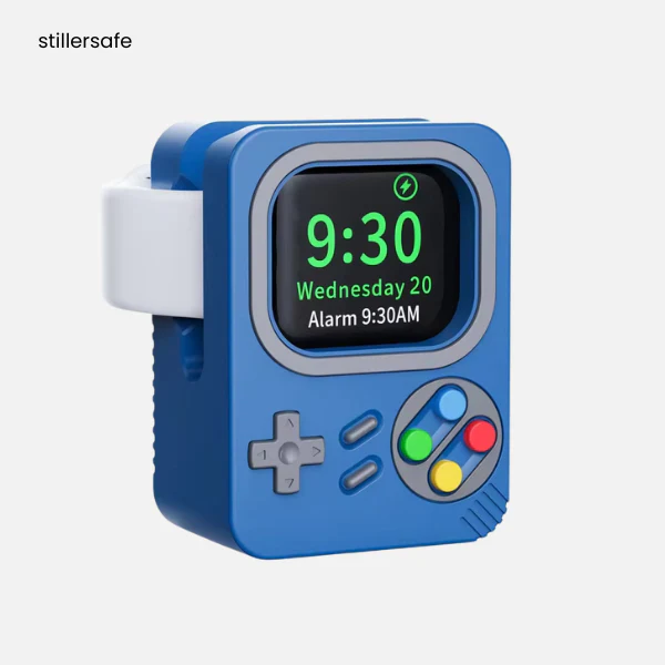 Apple RetroTime Base Watch Stand + Cable Management - Image 7
