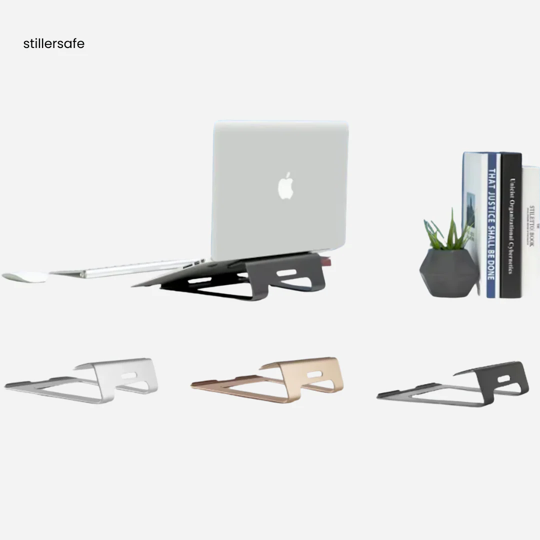 Ergonomic Aluminium Laptop Stand _ The Perfect Stand And Height - Image 11