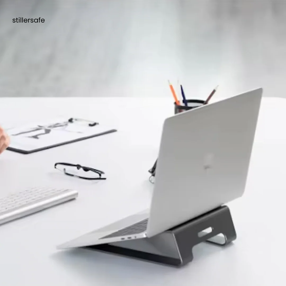 Ergonomic Aluminium Laptop Stand _ The Perfect Stand And Height - Image 13
