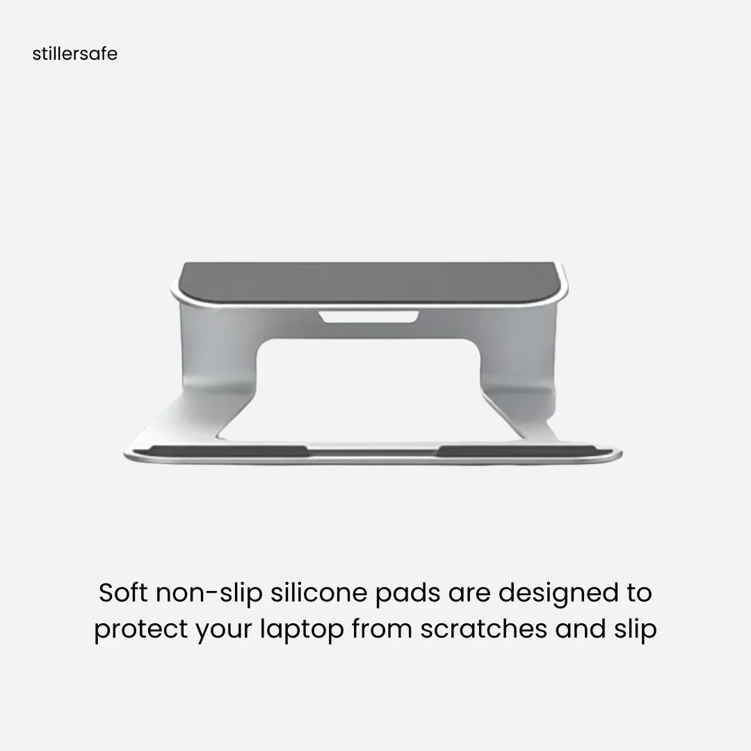 Ergonomic Aluminium Laptop Stand _ The Perfect Stand And Height - Image 9