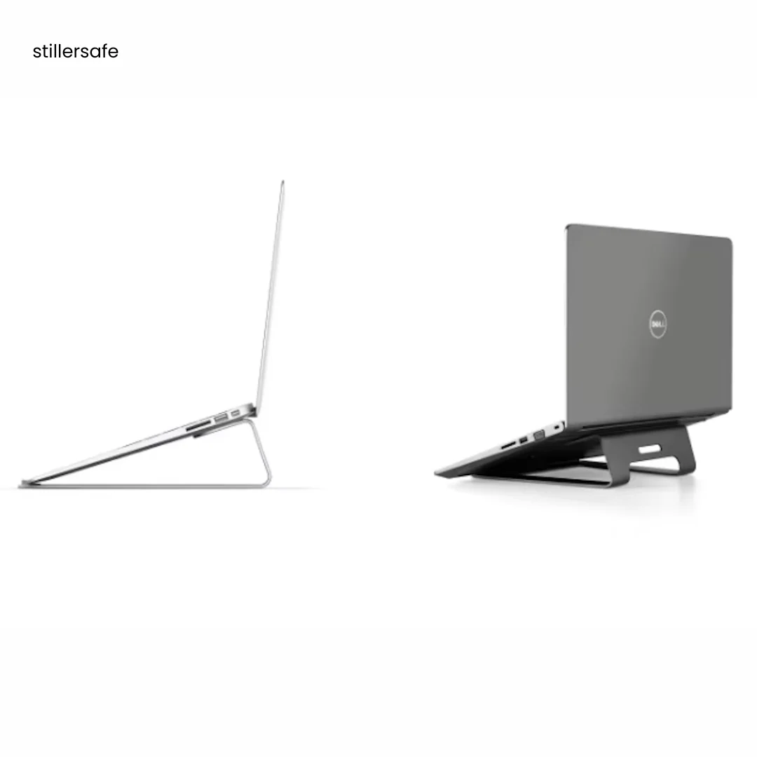 Ergonomic Aluminium Laptop Stand _ The Perfect Stand And Height - Image 8