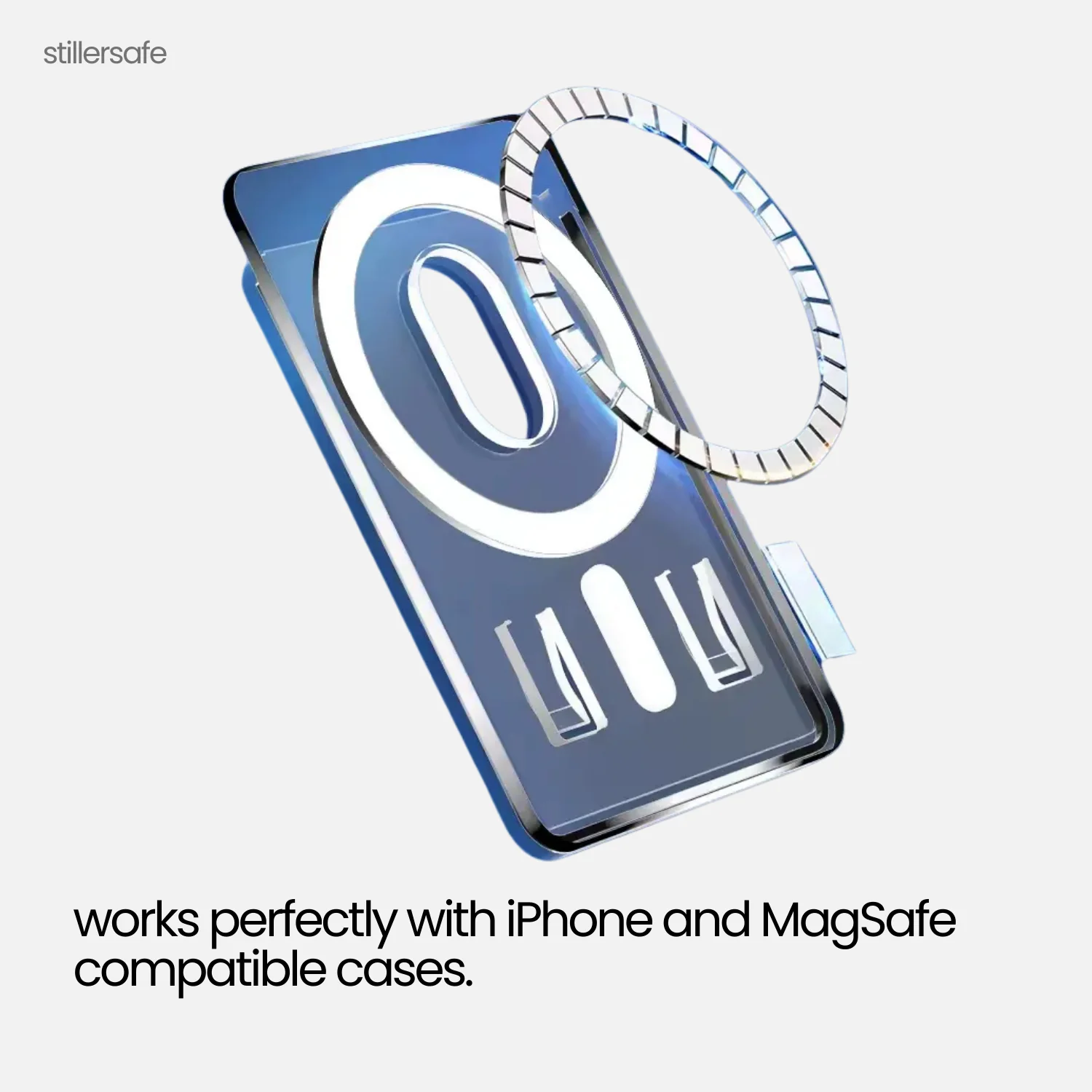 MagSafe Access Card Holder - Premium Magnetic Badge Holder for RFID & Security Doors - Image 5