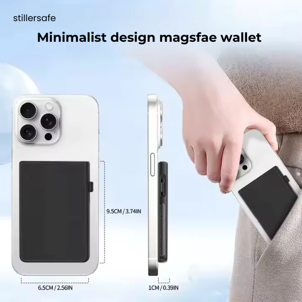 Magsafe Silicon Wallet  Secure, Stylish, and Functional - Image 11