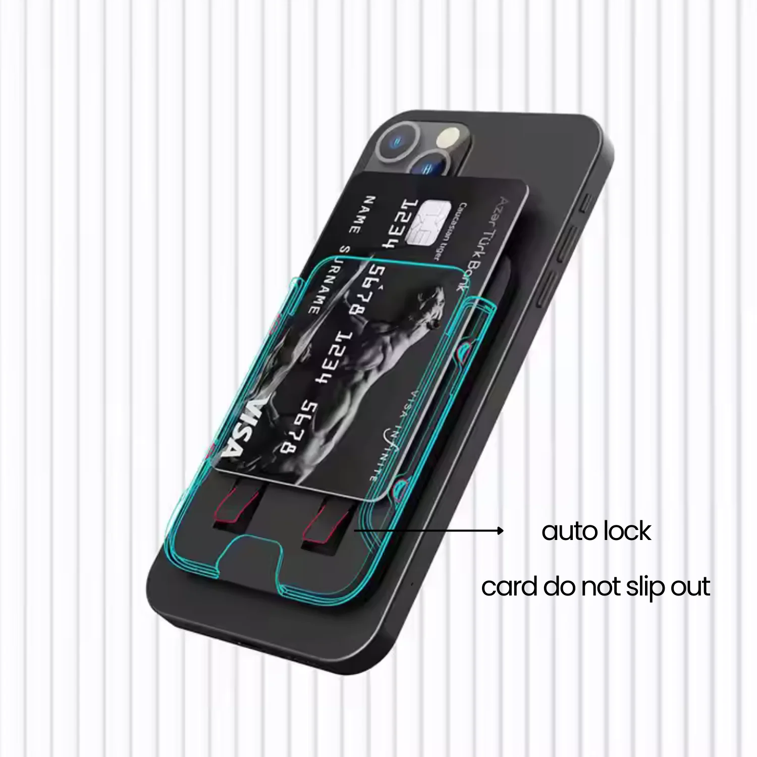 Magnetic Wallet Holder for iPhone – Secure, Stylish, and Functional - Image 5